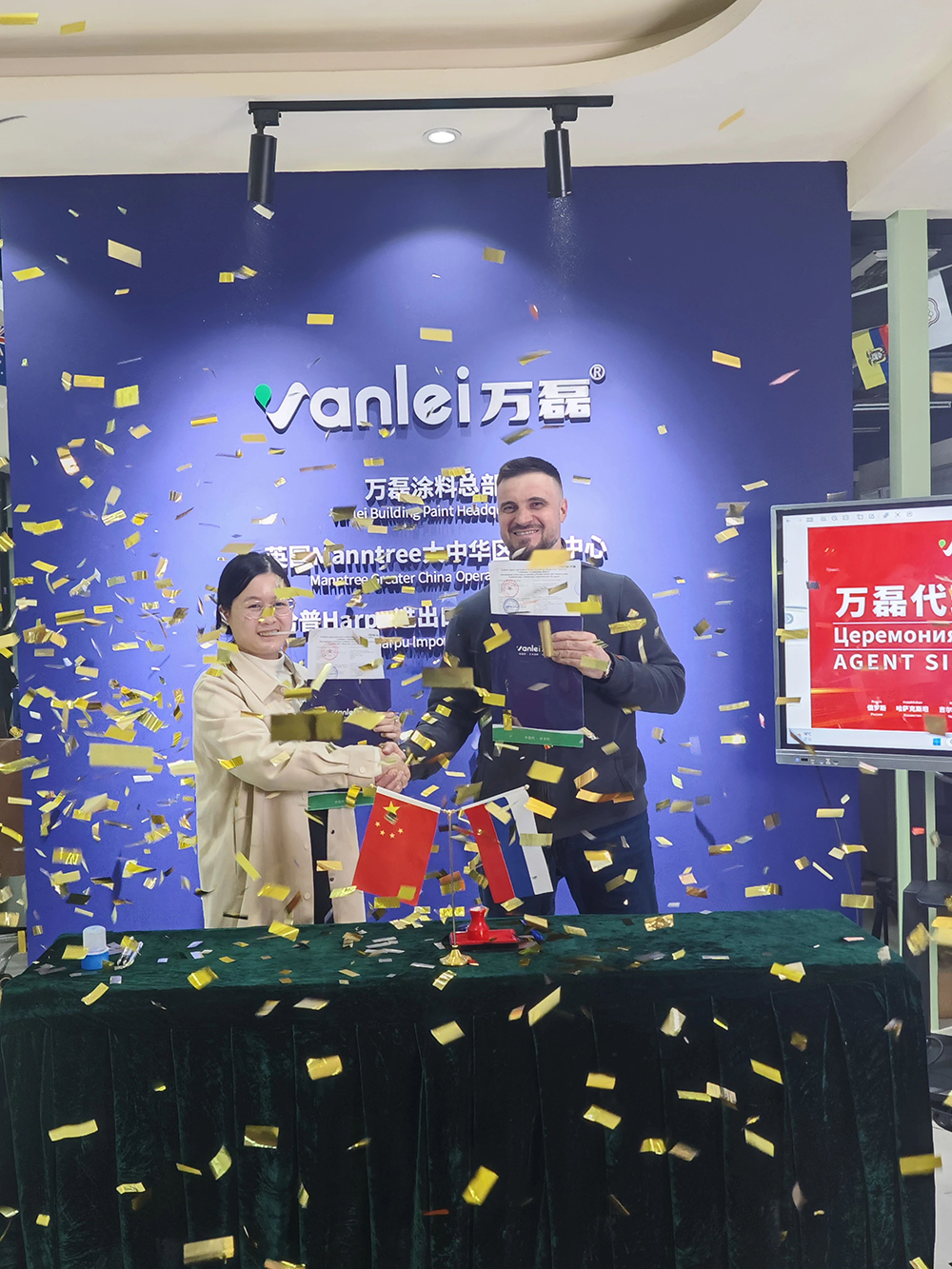 一天簽下七國代理！開啟俄羅斯市場大跨越！