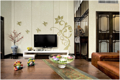 什么樣的硅藻泥電視背景墻最好看？-萬磊硅藻泥官網(wǎng)